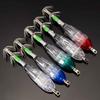Waterproof Underwater LED Fishing Light Fish Lure Attracting Light Lamp with Squid Jig Hooks