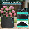4PCS Thickened Fabric Garden Potato Grow Container Bag Plant Seed Growing Bag Flower Pots Vegetable Planter Tool with Handle
