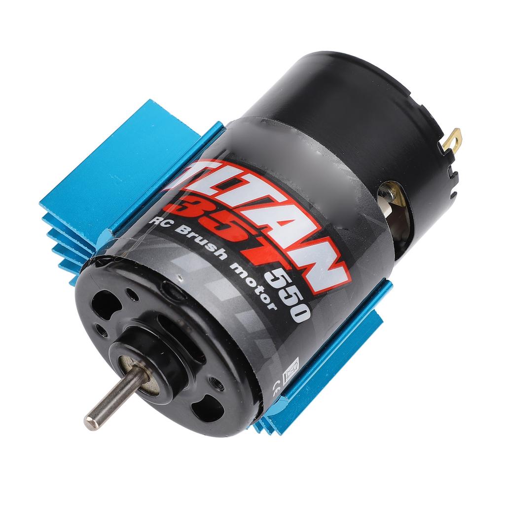 550 RC Car Motor Universal Brushed Motor with Blue Heat Sink for Axial SCX10 for Hpi for Redcat JL