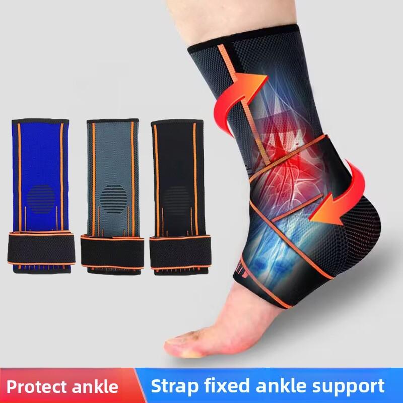 Sports Ankle Protection, Mountaineering Basketball Running Ankle Protection Knitted Outdoor Sports Foot Protection Straps