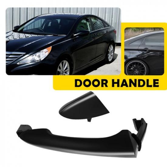 

Black LH/RH Rear Right Exterior Door Handle For Hyundai Sonata 2011-2015 2012