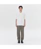 Keoseuuteommellou Ivory Stripes Textured Collar Sweater Cwwam26411Ivx