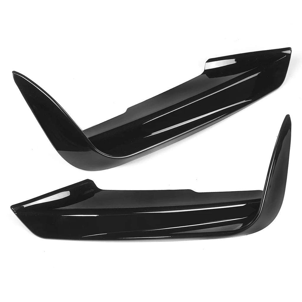 Fog Lamp Cover Trim Front Canards Splitter For BMW F30 F31 F35 M Sport 320i 325i 328i 335i 2012-2019 Front Bumper Lip Body Kit