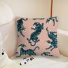 Fashion Animal Style Tiger Cushion Cover Pillow Case Plush Fabric Soft Double Sided Print Sofa Cushion Cover Throw Pillow Covers