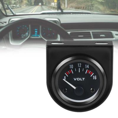 Sensibile al calibro per auto Installa facilmente Indicatore di tensione ABS Autogage per auto 12V 2 pollici