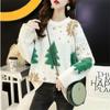 Sweater Women's Loose Autumn and Winter New Korean Version of the Wild Retro Pullover Long-sleeved Round Neck Knitted Top