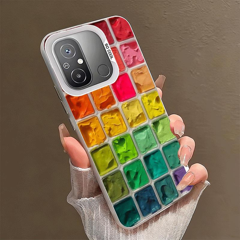 

Watercolors Set Paint Palette Soft Phone Case for Xiaomi Redmi 15C 15 14C 13C 12C Poco X5 X6 X7 Pro X3 F8 F7 Ultra M8 13 12 Cove Xiaomi Redmi 15C 173