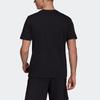 adidas T-shirt da uomo con scollo rotondo, vestibilità dritta moderata GV2913