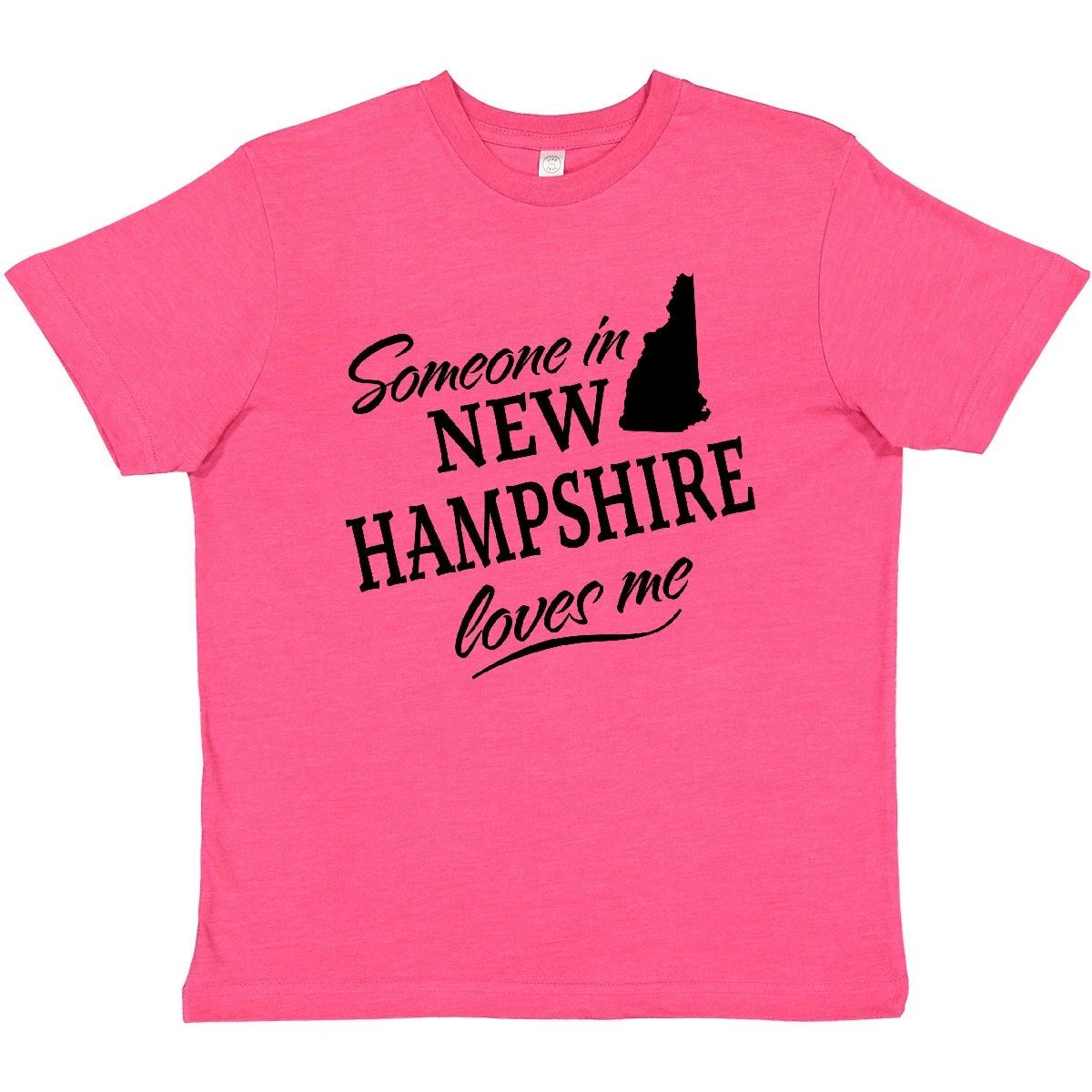 Inktastic Someone In New Hampshire Loves Me Youth T-Shirt State Home Family Kids 110