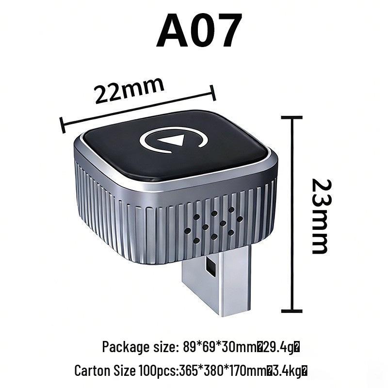 Dual Mode Wireless CarPlay & Android Auto Adapter Box