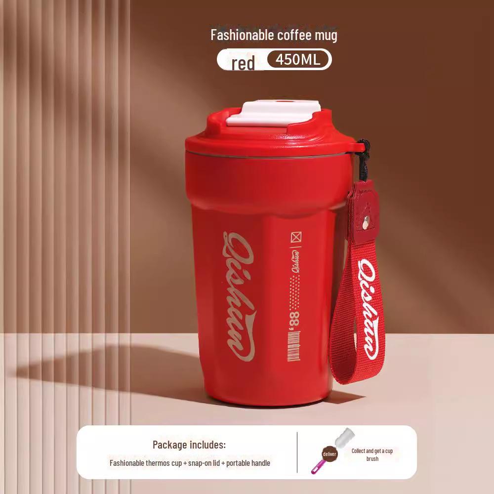 High-Value 316 Stainless Steel Travel Thermos Cup - Portable, Customizable Gift for Car and Travel Use.