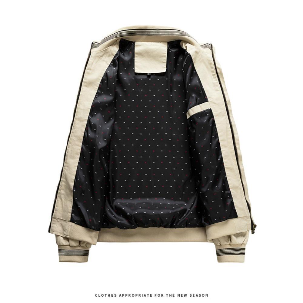 Flight Jacket Vår Høst Herre Air Force One Jacket Plus Size Jakke