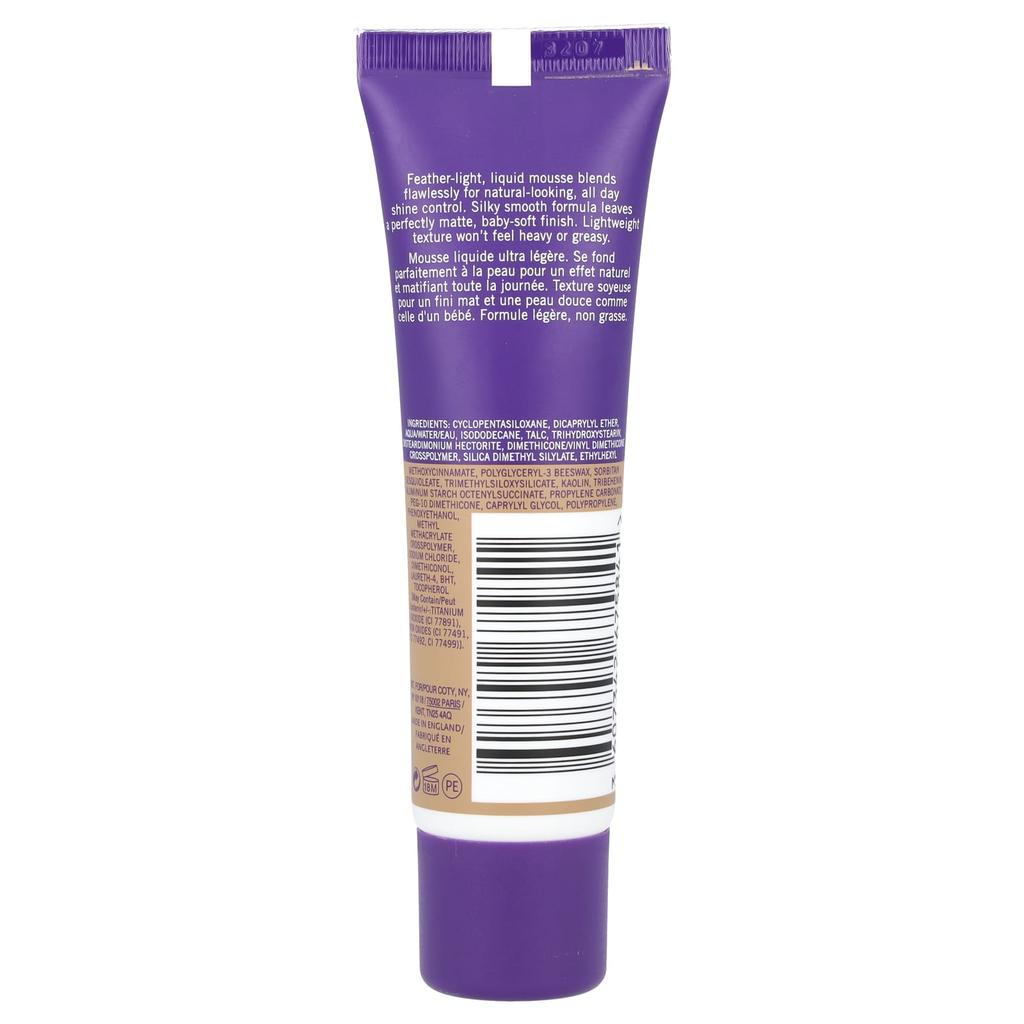 Stay Matte, Full Coverage Mattifying Foundation, 400 Natural Beige, 30Ml(1Fl Oz)