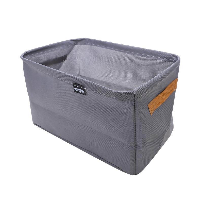 Universeller 1 Stück Aufbewahrungskorb für Kleidung mit großer Kapazität Zwei verdickte Stoff-Stahlrahmen Faltbare Box