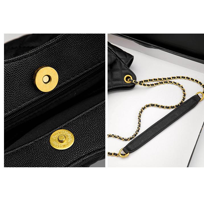 Fashionable ladies chain bag, small fragrant rhombus style shoulder bag, crossbody bag