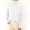 2026 Autumn Winter Women Turtleneck Sweaters Solid Color Knitted Tops Casual Pullovers Female Chic Jumpers Long Sleeve Knitwear