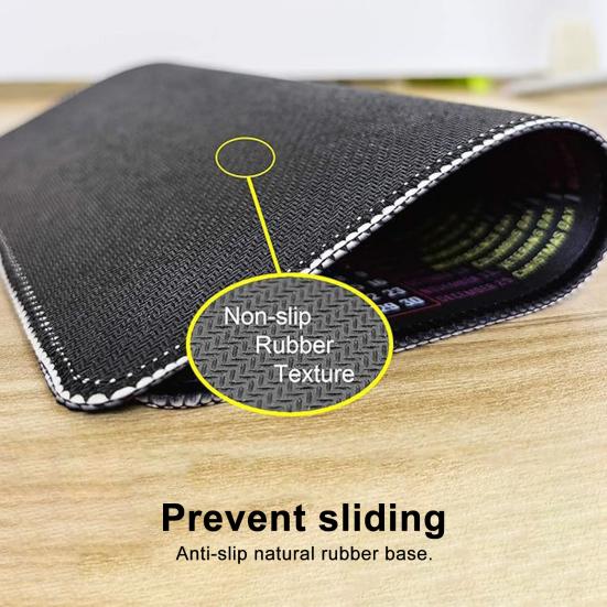 2026 Kalender Mauspad mit rutschfester Gummiunterlage, genähtem Rand, rechteckig, wasserdicht, für Zuhause, Büro, Gaming, Computer, Laptop, Mauspad, Schreibtischunterlage