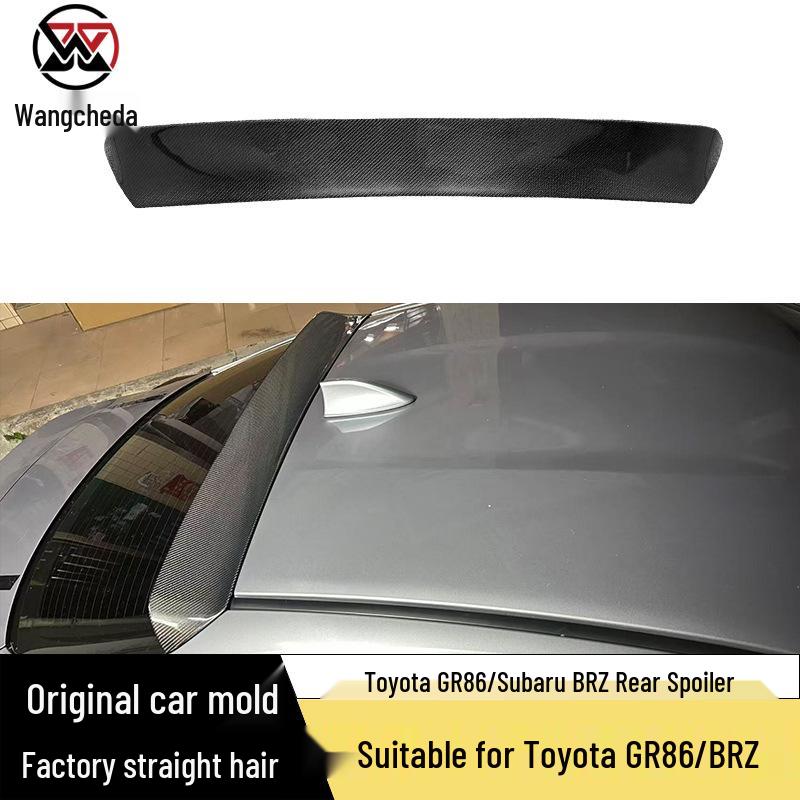 Carbon Fiber Rear Roof Spoiler for 2022+ Subaru BRZ and Toyota GR86