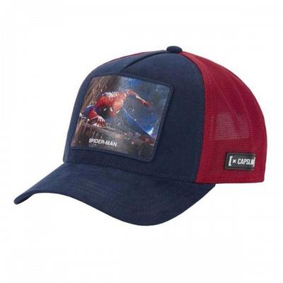 Capslab Mens Spider-Man Trucker Cap