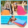 100% Cotton Velour Towels, Large Soft And Absorbent Cotton Towels, Assorted Striped Colors