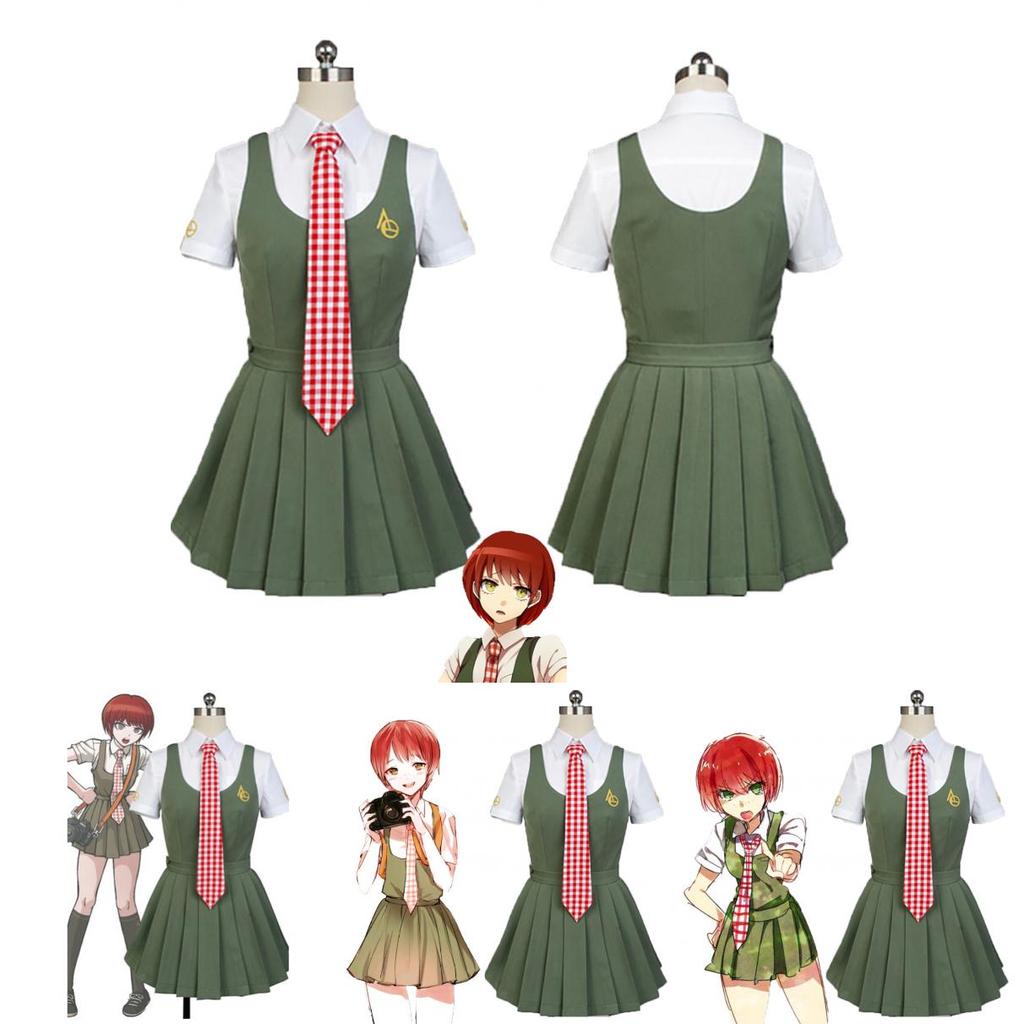 Stylish Mahiru Koizumi Danganronpa Cosplay Costume Outfit For Halloween Parties