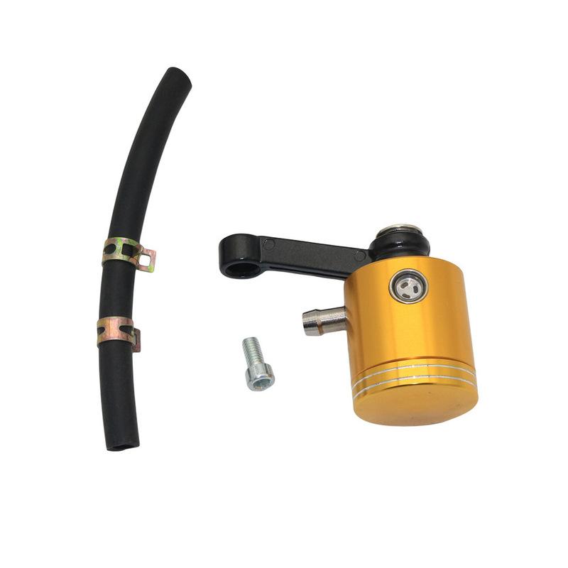 CNC Aluminum Oil Pot Modified for Motorcycle Brake Clutch Cylinder Metal Fluid Reservoir Tank Front Vehicle Use