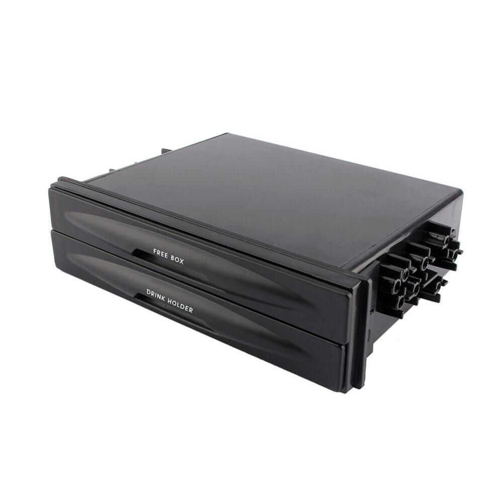 Universal Car Drinks Mounts Holders Auto Car Single 1 Din Radio Pocket Kit Drink Cup Holder Storage Box Automobiles Holder