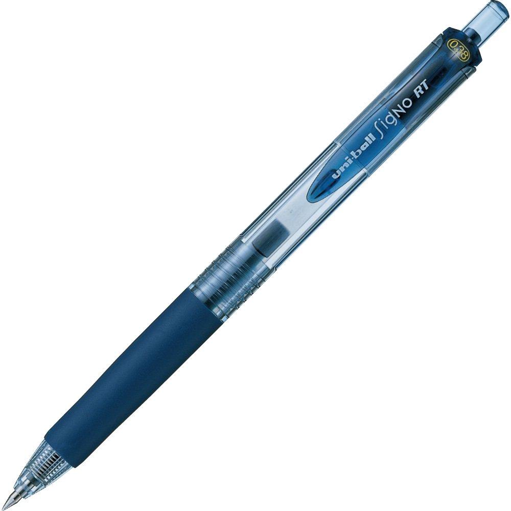 

Шариковая ручка Mitsubishi Pencil Gel Signo RT сине-черная 10 шт. 0,38 UMN103.64