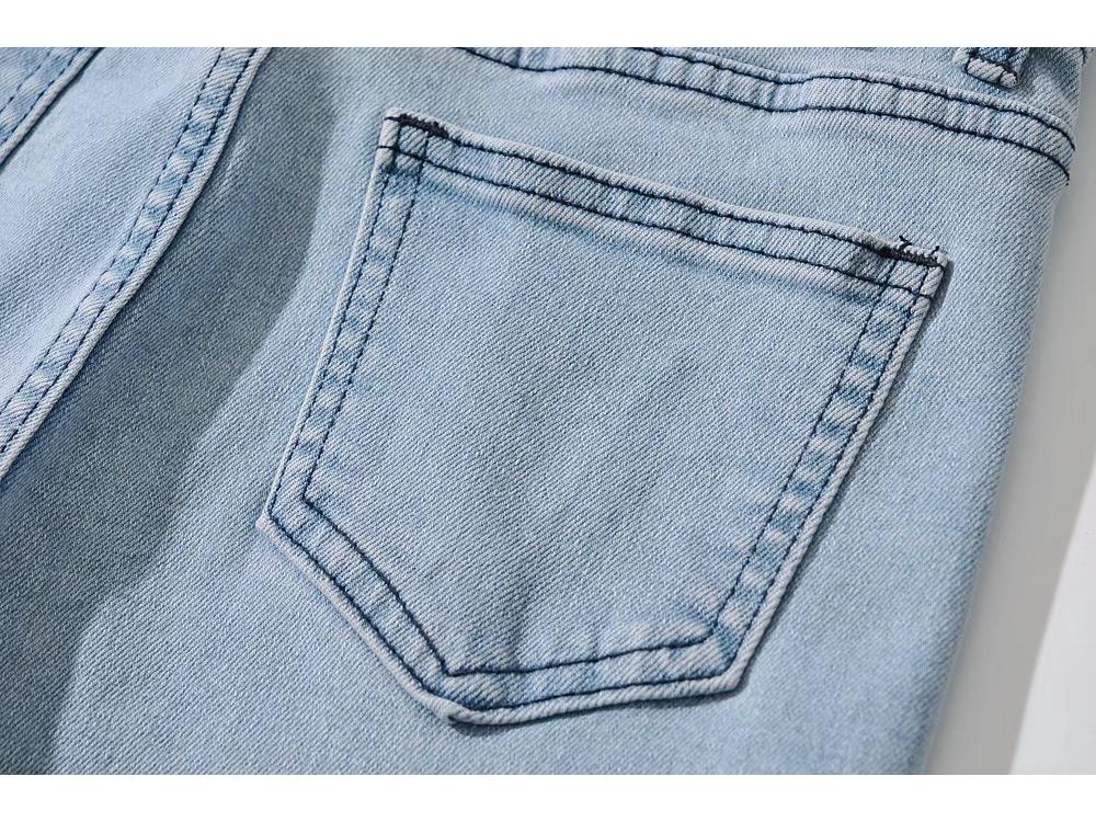 Spring Fashion Women's Washed Bell Bottom Jeans - Slim Fit, Loose Long Pants