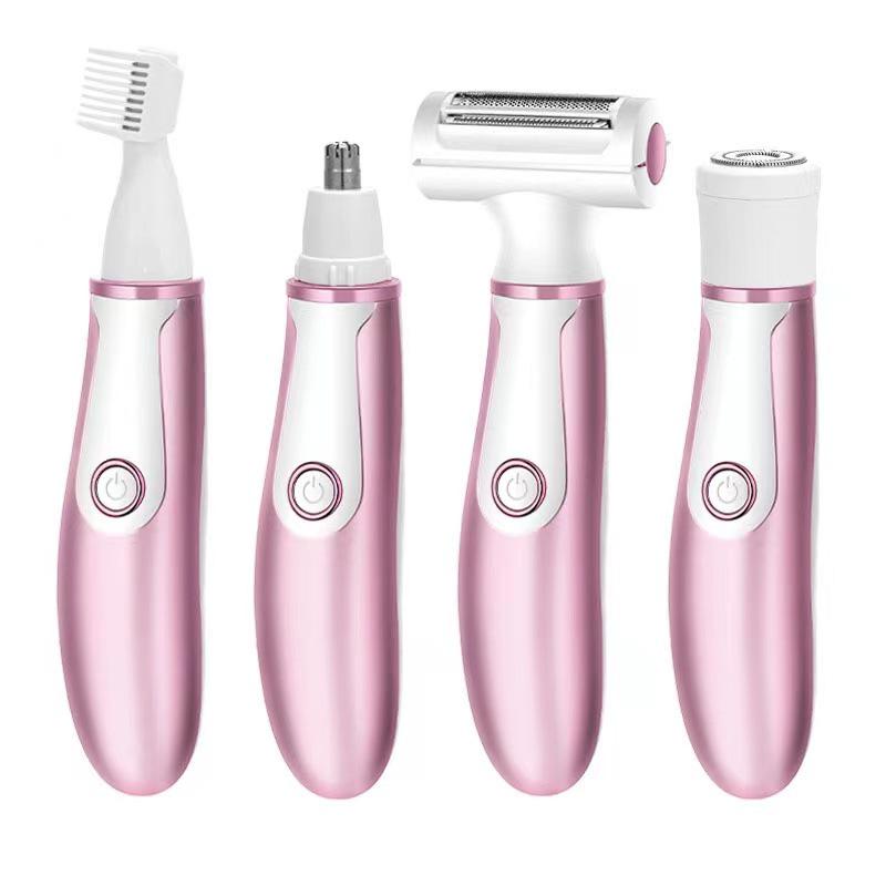 Women's Electric Shaver: Pubic, Underarm, Nose Hair & Eyebrow Trimmer