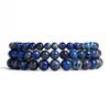 Lapis Lazuli Bracelets Men Natural Healing Energy Lazuli Bracelet Polished 6/8/10mm Lazurite Beads Bangle Pulsera Women Jewelry