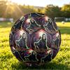 Size 5 FootballScream Ghostface Durable PU Soccer Ball for Sports Training Outdoor Competition