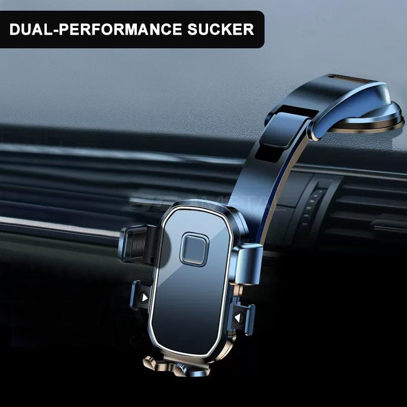 SEAMETAL Car Phone Holder Car Mount Holder Suction Cup 360° Adjustable Stand for Cell Phone Support