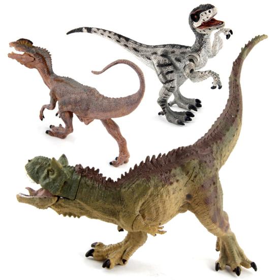 Realistic Velociraptor Dinosaur Action Figure Model Collection Toy Desk Decor