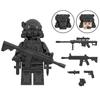 Collection-Boys' Police Commando Minifigure Building Block Toys