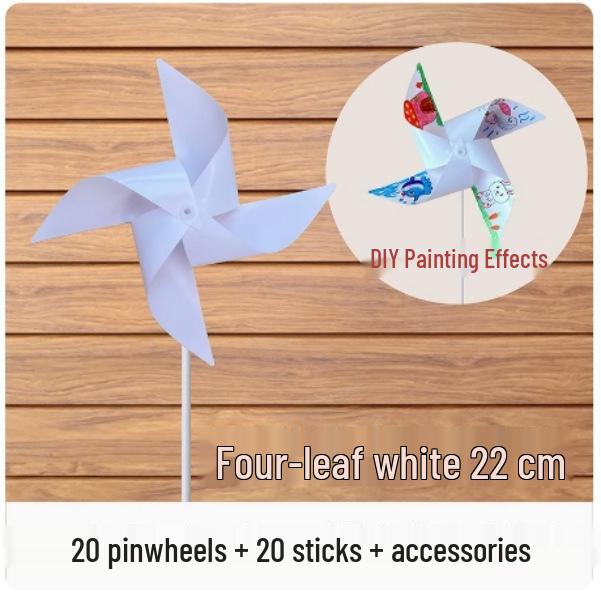Children's DIY Windmill Painting Kit: Creative Art Materials for Kindergarten Drawing and Craft.