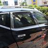 Stainless Steel Center Pillars B C Cover Window Column Post Trims Car Accessories For Nissan Rogue X-Trail Xtrail 2014-2017-