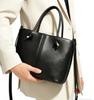 New Colorful Women's Commuter Tote Bag Simple Casual Office Handbag Large Capacity Retro Versatile Shoulder Cross-Body Bag
