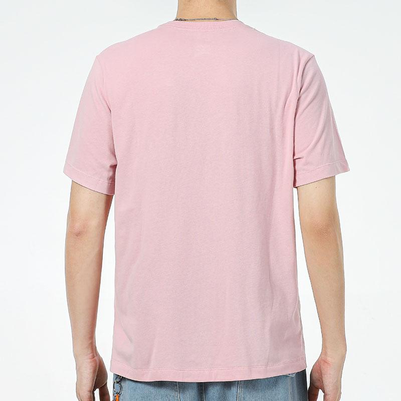Nike T Shirts Men's Pink Crew Neck Moderate DM7907-630