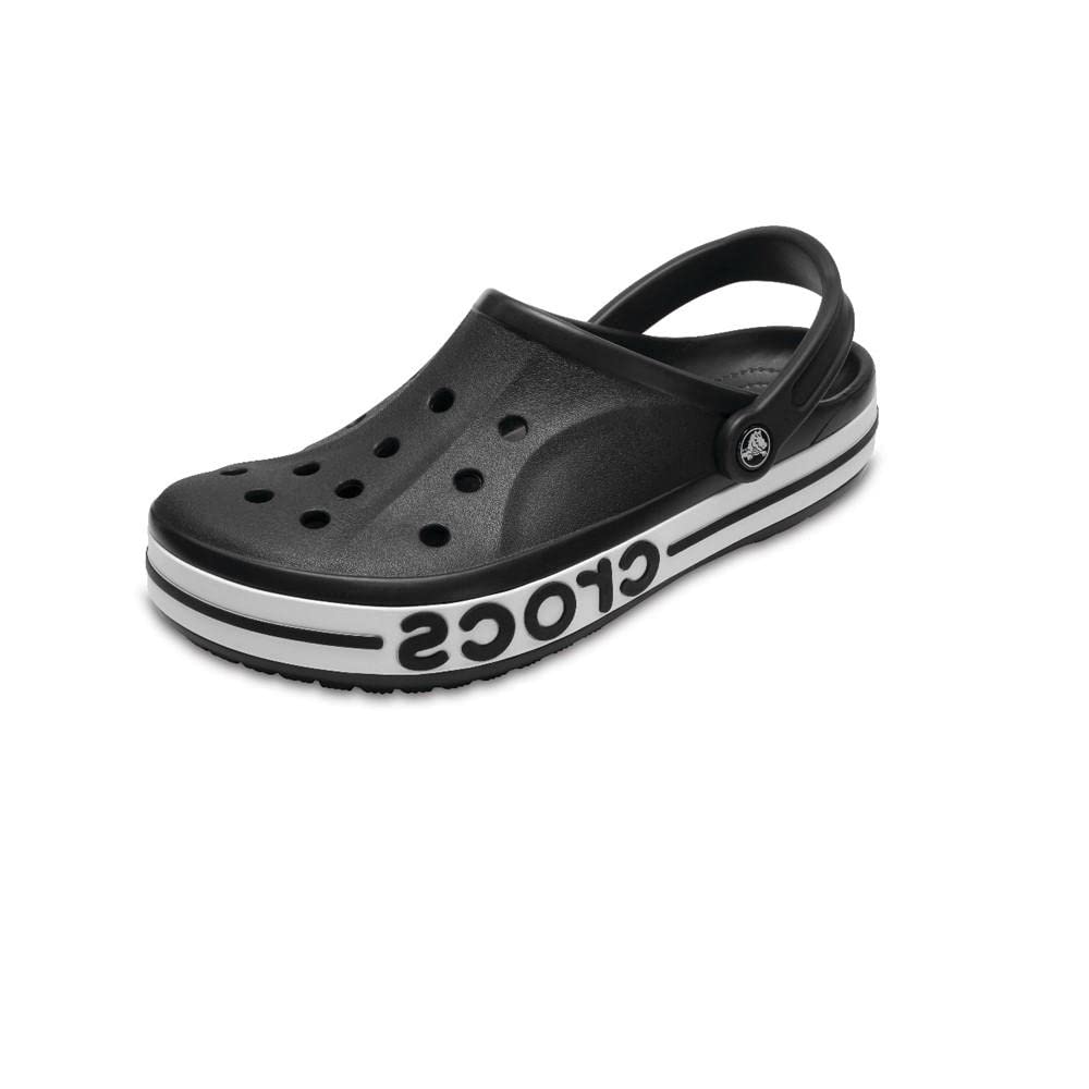 Crocs BAYABAND CLOG SVART/HVIT 27.0CM