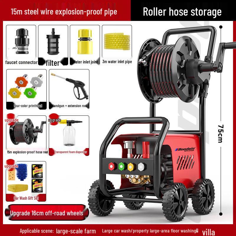 Мощная автомойка высокого давления Jiemengzhe