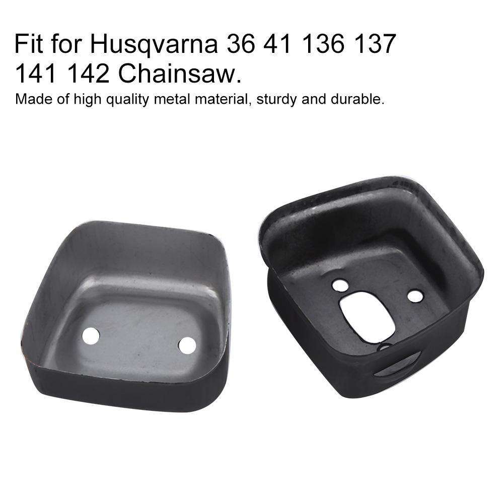 Muffler Chainsaw Muffler Exhaust Muffler Kit Replacement Parts Fit for 36 41 136 137 141 142 Chainsaw