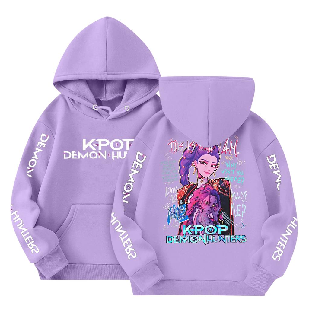 Dětská móda Lehký pulovr s dlouhým rukávem s kapsami Potisk Mikina s kapucí