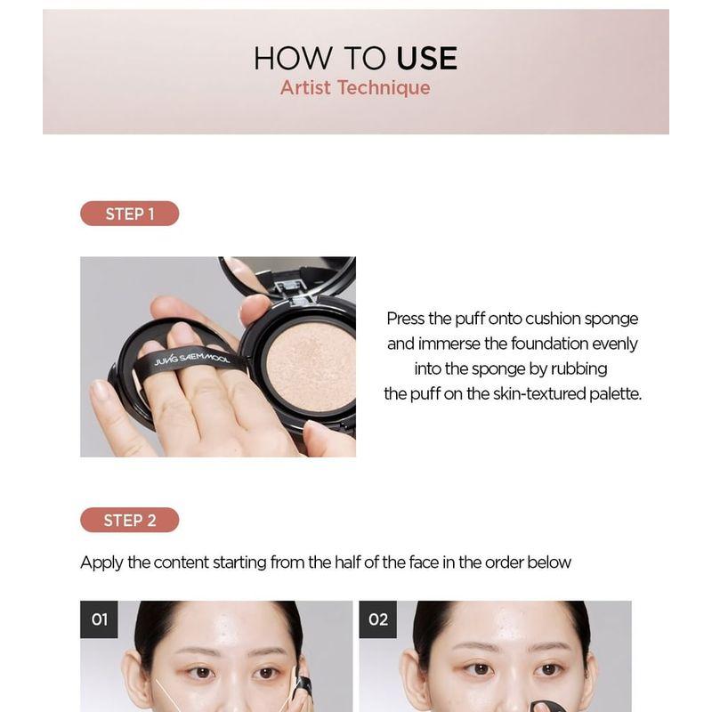 JUNG SAEM MOOL - Masterclass Radiant Cushion Set - 5 Colors