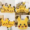 Plush Pikachu Toy Short Velvet Cute Cartoon Dual Faces Gift Children
