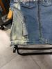 Women's American Retro Distressed Denim Jacket - Spring/Autumn 2025 Style, Loose Fit, Trendy & Niche Design
