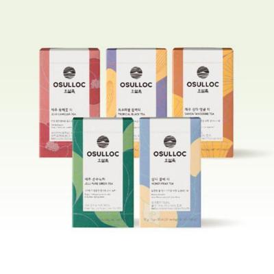 Osulloc Jeju Premium Teebeutel 5Sorten