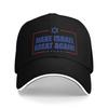 Make Great Again Israelische Flagge Baseballkappe Outdoor Fitnessstudio Sonnenschutz Hip Hop Hüte Unisex Teenager Benutzerdefiniertes Logo Snapback Kappe