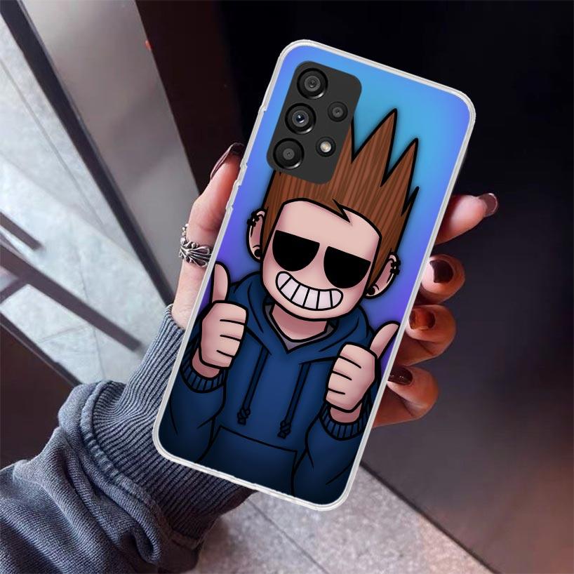 Anime Cartoon Eddsworld Phone Case For Samsung Galaxy A17 A16 A15 A14 A13 A57 A56 A55 A54 A53 A37 A36 A35 A34 A33 A26 A25 A24 A2