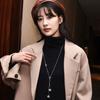Chic 2021 Korean Style Tassel Ball T Bar Necklace For Women Beautiful Jewelry